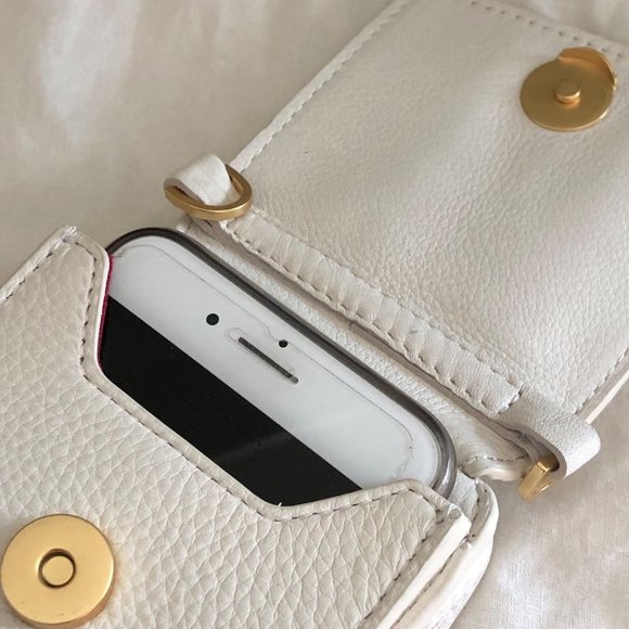 ***SOLD***Hammitt 310 West Crossbody Pebble Leather Marshmallow White - Picture 7 of 16